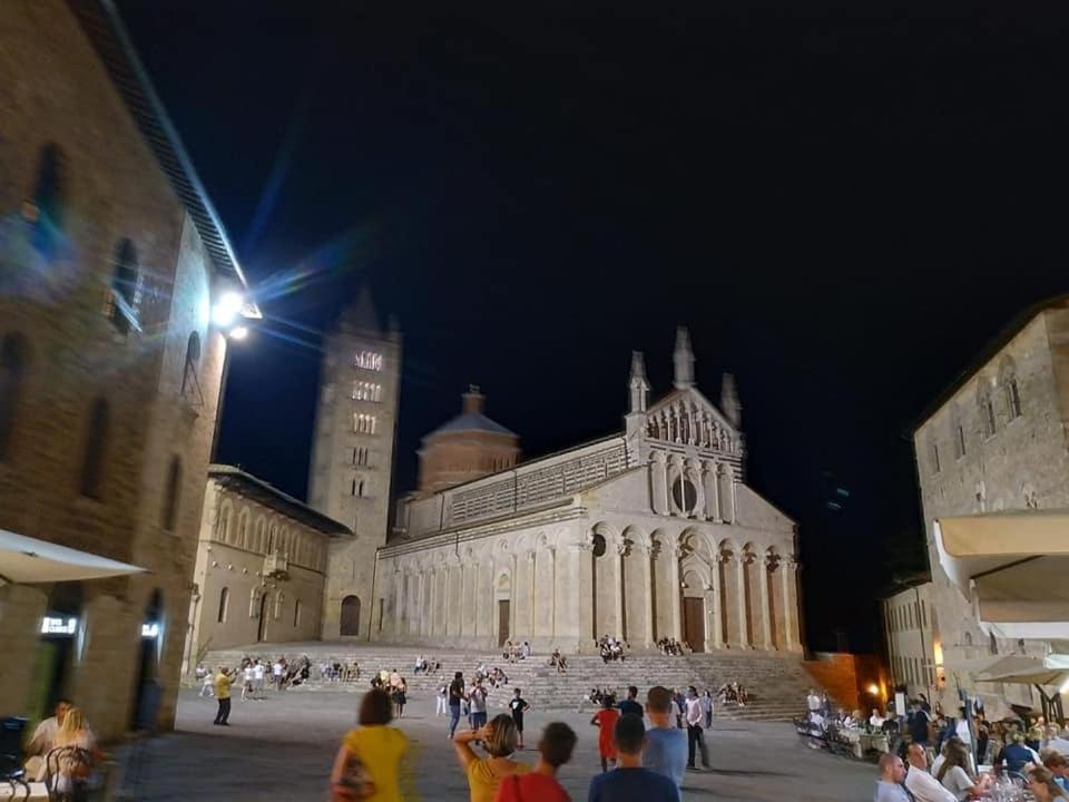 Panorama-Ferien-Toscana Your Cozy And Fully Equipped Vacation Home Massa Marittima Bagian luar foto